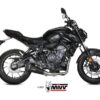 Mivv Full system 2x1 Delta Race black Yamaha MT-07 / FZ-07 2021-24