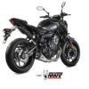 Mivv Full system 2x1 Delta Race St. Steel Yamaha MT-07 / FZ-07 2021-24 - Imagen 3