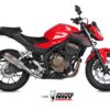 Mivv Slip-On GP titanium con tapa carbono Honda CB 500 F 2016-18 - Imagen 3
