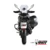 Mivv Slip-On Oval black con tapa carbono CF Moto 650MT 2021-24 - Imagen 2