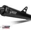 Mivv Slip-On X-Cone black Honda Hornet 600 2003-06 - Imagen 3