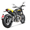 BLACK EDITION silenciosos Slip-on. No homologado Akrapovic - Ducati Scrambler 800 - 2015 a 2020 - Imagen 3