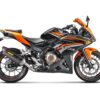 Silenciosos Slip-on. Homologado Akrapovic - Honda CBR 500 R - 2016 a 2018 - Imagen 2