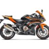 Silenciosos Slip-on. Homologado Akrapovic - Honda CBR 400 R - 2016 a 2018 - Imagen 2