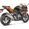 Silenciosos Slip-on. Homologado Akrapovic - Honda CBR 400 R - 2016 a 2018 - Imagen 3