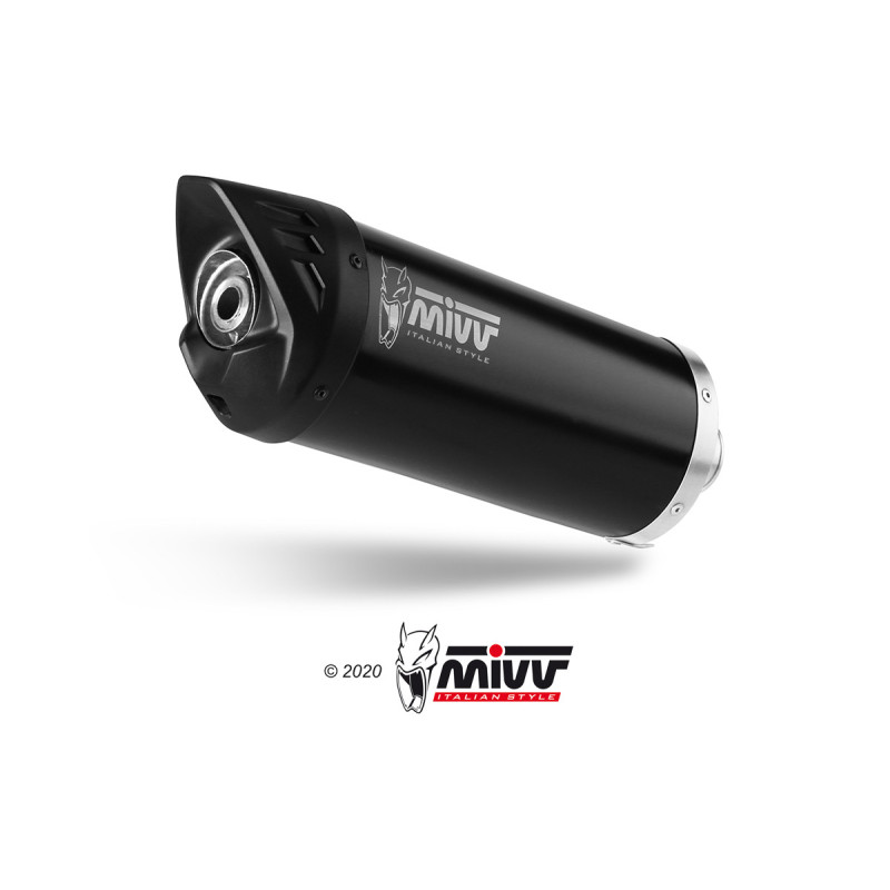 Mivv Full system 1x1 Mover Black Honda SH 125 / 150 2020-24 - Imagen 4
