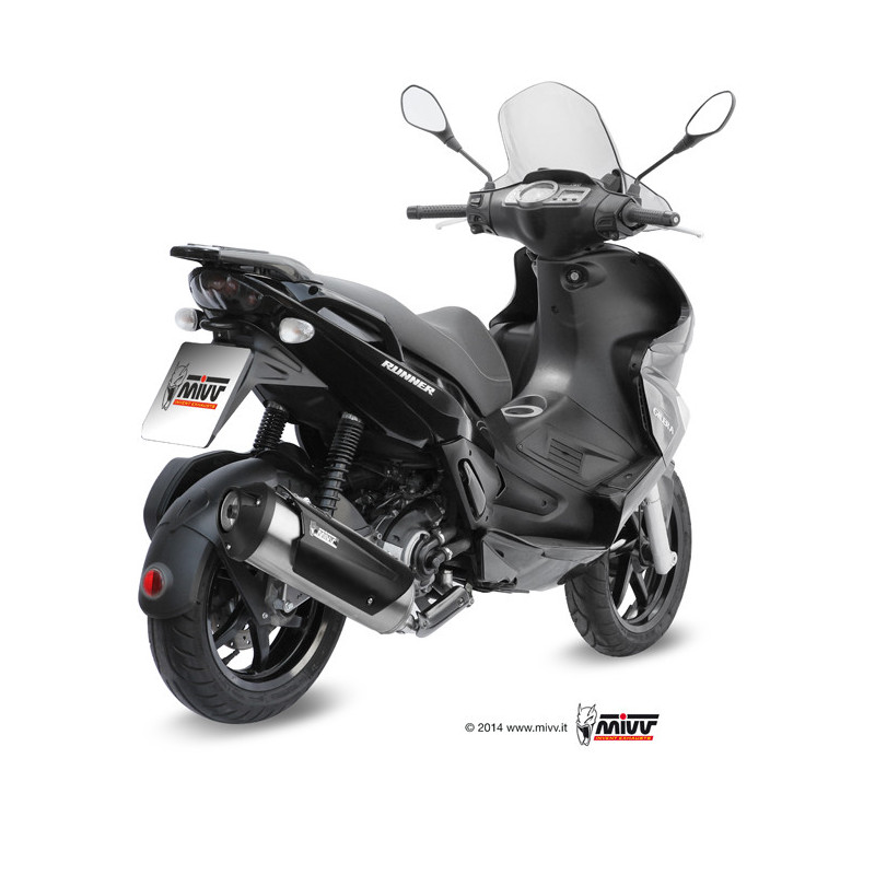 Mivv Full system 1x1 Urban St. Steel Aprilia SR MAX 300 / Gilera Runner 200/250 - Nexus 250/300