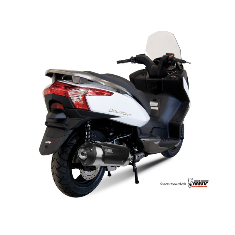 Mivv Full system 1x1 Urban St. Steel Kawasaki J300 / Kymco Dink Street / Downtown / Superdink
