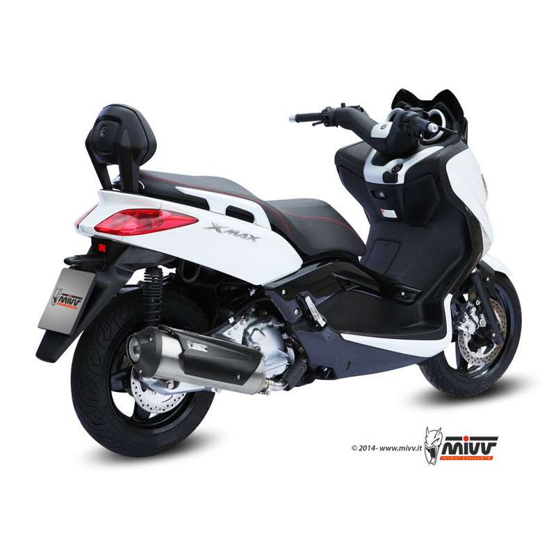Mivv Full system 1x1 Urban St. Steel Yamaha X-CITY 250 07-16 / X-MAX 250 06-16 / Versity 300 03-05