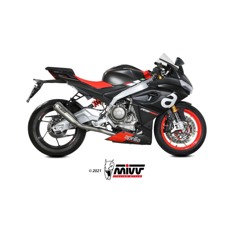 Mivv Full system 2x1 X-M1 Aprilia RS 660 2020-25 / Tuono 660 2021-24