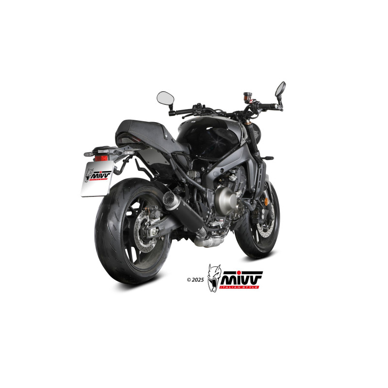 Mivv Full system 3x1 GPpro Black Yamaha XSR 900 / GP 2022-25 - Imagen 2