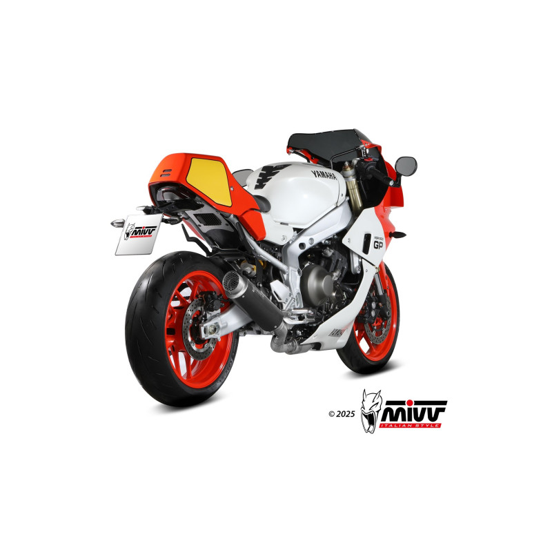 Mivv Full system 3x1 GPpro Black Yamaha XSR 900 / GP 2022-25 - Imagen 5