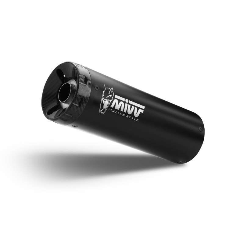 Mivv Slip-On HR-1 Black con tapa en carbono Honda CL 500 2023-24