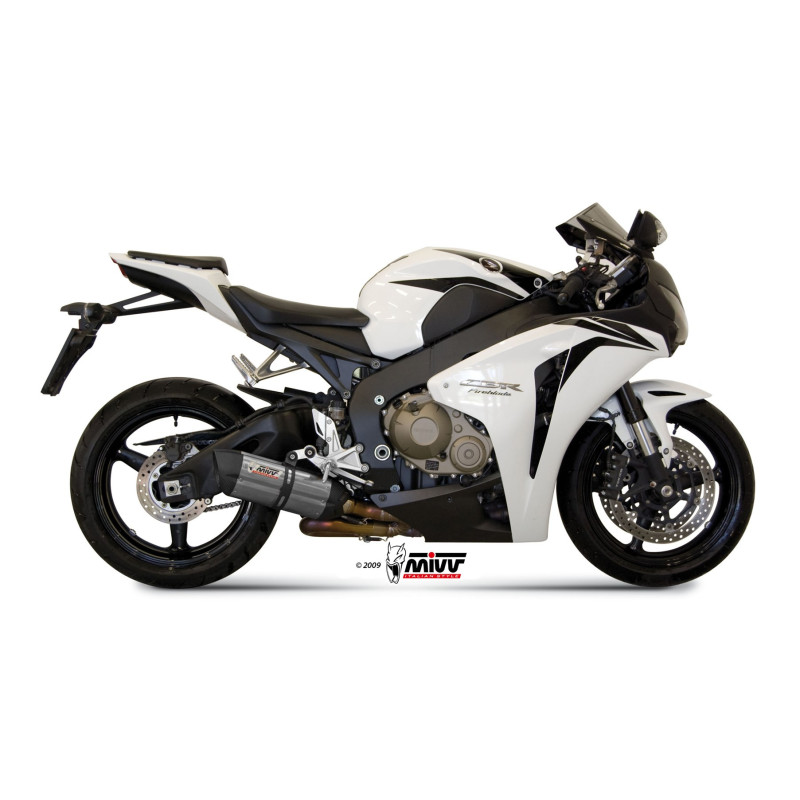 Mivv Slip-On Suono St. Steel con tapa carbono Honda CBR 1000 RR 2008-13
