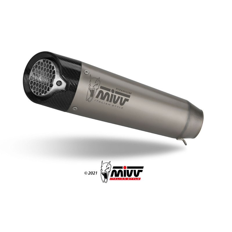 Mivv Slip-On X-M5 Titanium KTM 790 Duke 2018-20 / 790 Duke 2023-25 / 890 Duke 2020-25