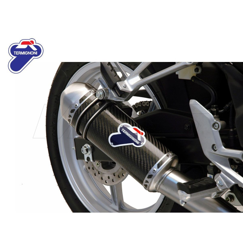 Termignoni Silencioso Relevance Carbono Honda CBR 250R 2012-13