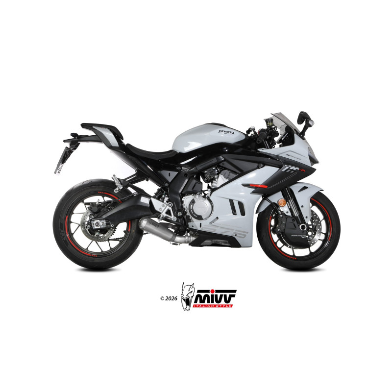 Mivv Escape Completo 3x1 X-M1 Titanium CF MOTO 675SR-R 2025-26 (+CAT)