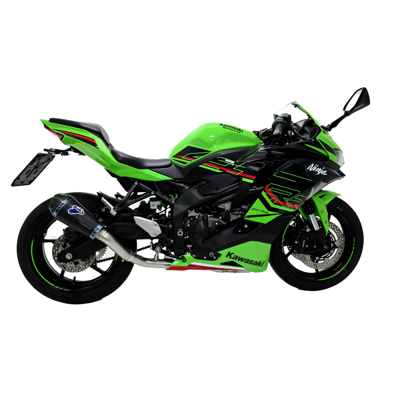 Termignoni Escape Completo Racing Relevance Cónico Titanium Black Kawasaki ZX-4RR 2024-26